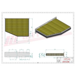 ANTIBACTERIAL CABIN FILTER