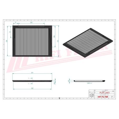 CABIN AIR FILTER