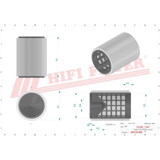 ENGINE BREATHER FILTER