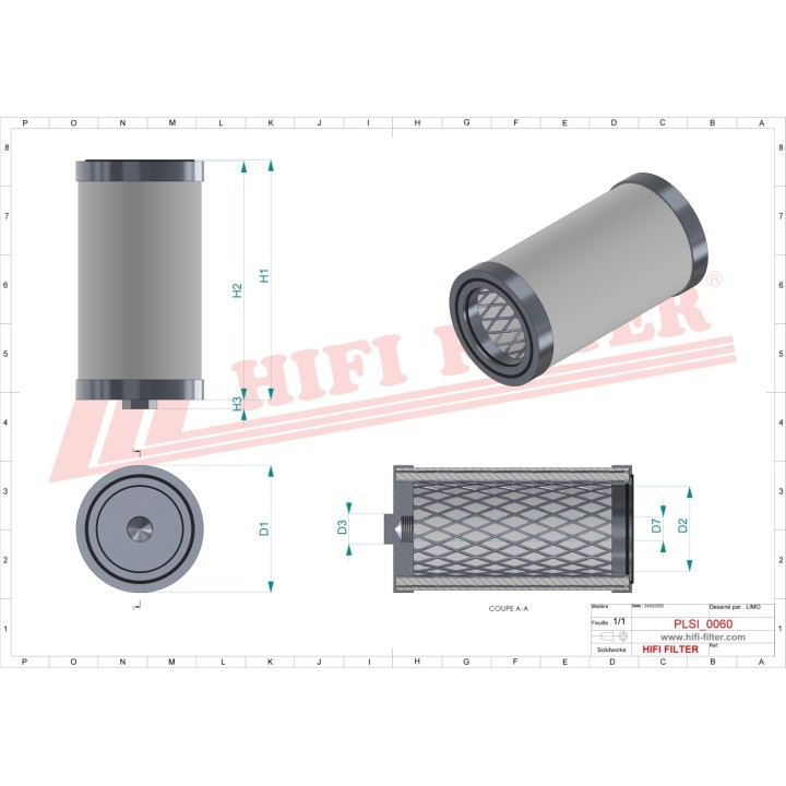 SUBMICROFILTRE 0.1 MIC