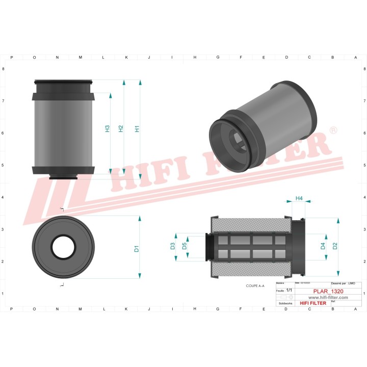 ENGINE BREATHER FILTER
