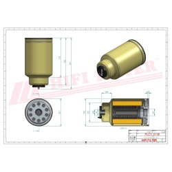 FUEL WATER SEPARATOR FILTER