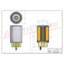 FUEL WATER SEPARATOR FILTER
