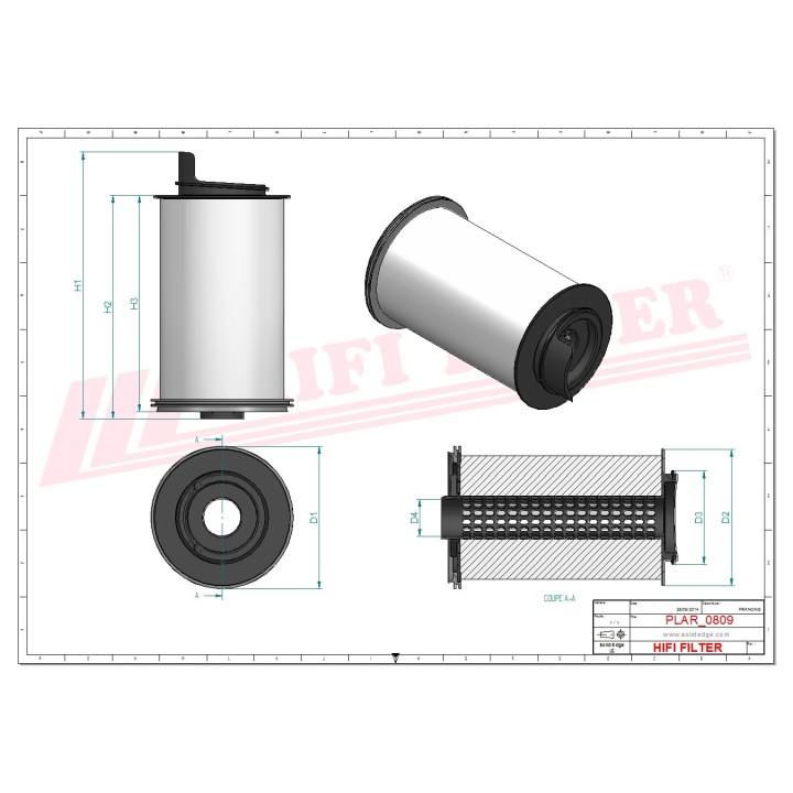 ENGINE BREATHER FILTER