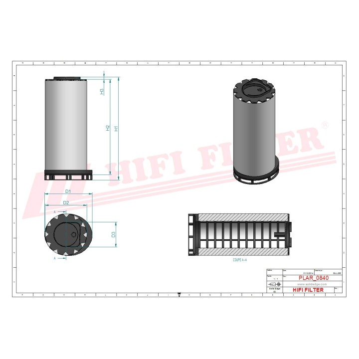 ENGINE BREATHER FILTER