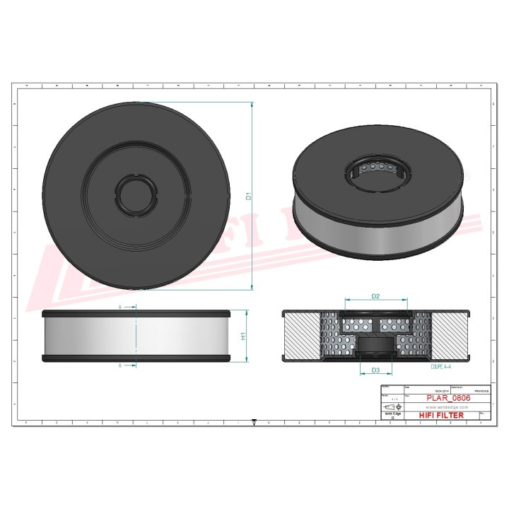 ENGINE BREATHER FILTER