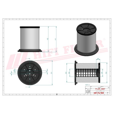 ENGINE BREATHER FILTER