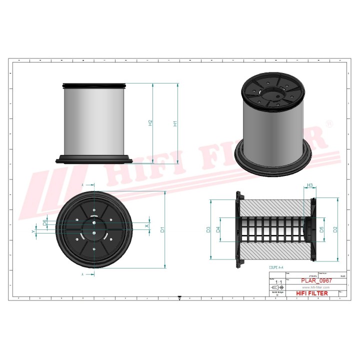 ENGINE BREATHER FILTER