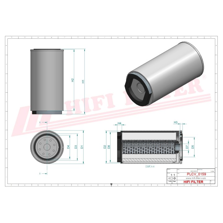 FUEL WATER SEPARATOR FILTER