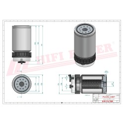 FUEL WATER SEPARATOR FILTER