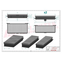 CABIN FILTER KIT