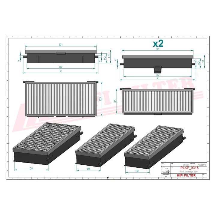 CABIN FILTER KIT