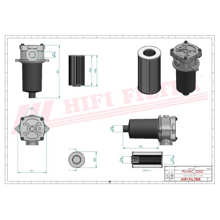 COMPLETE HYDRAULIC FILTER
