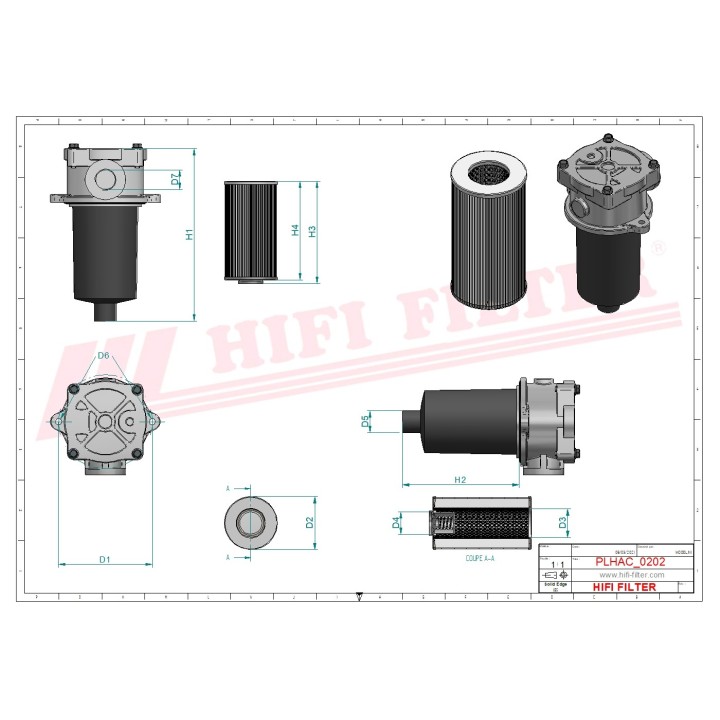 COMPLETE HYDRAULIC FILTER