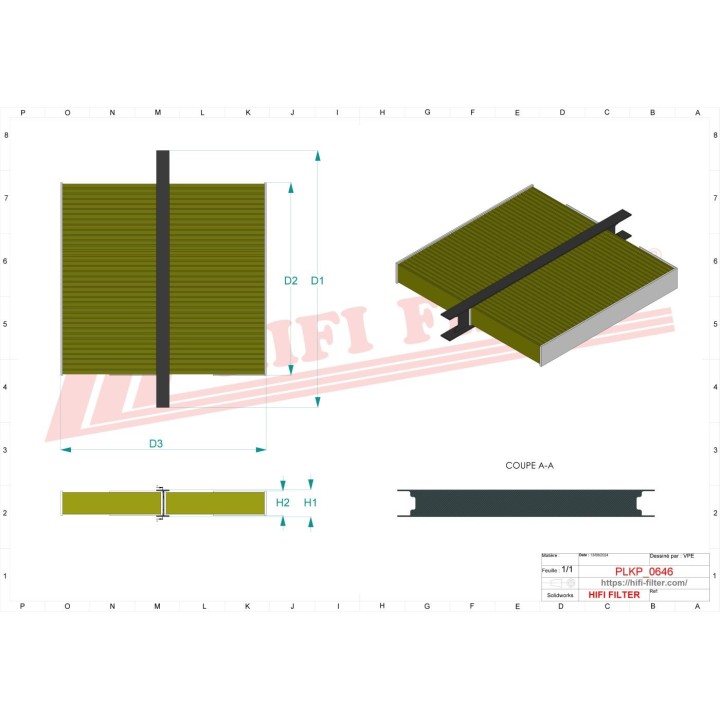 ANTIBACTERIAL CABIN FILTER