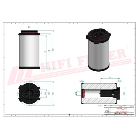 ENGINE BREATHER FILTER