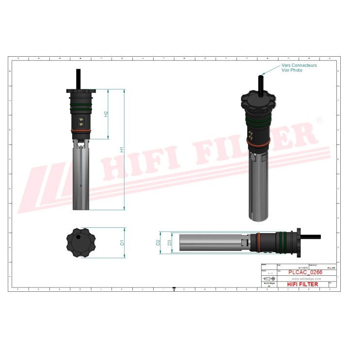 WATER DETECTION PROBE