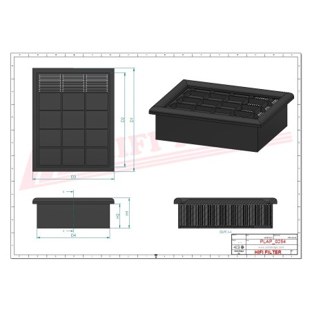 ENGINE BREATHER FILTER