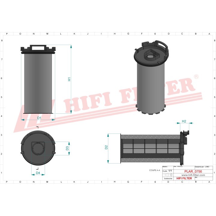ENGINE BREATHER FILTER