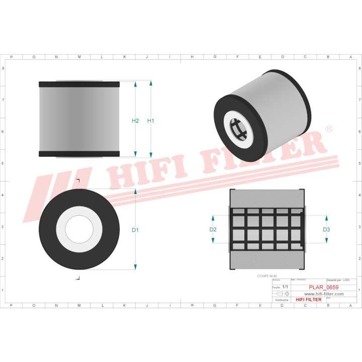 ENGINE BREATHER FILTER