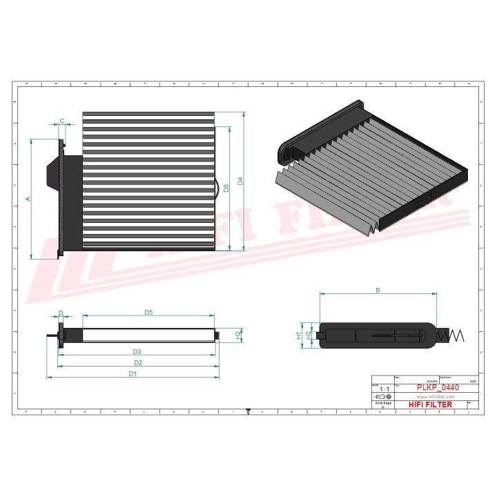 CABIN AIR FILTER