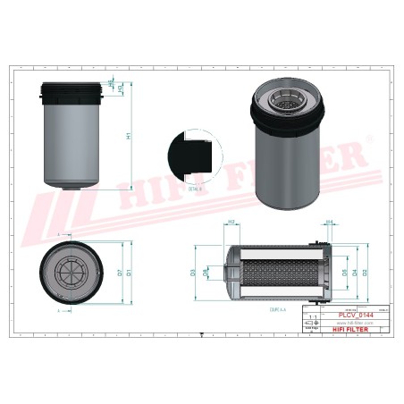 FUEL WATER SEPARATOR FILTER