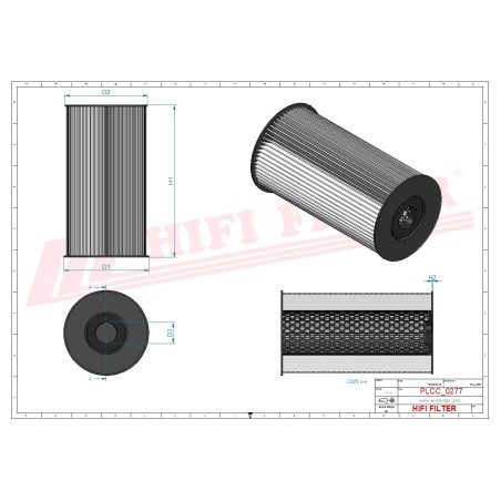 FUEL WATER SEPARATOR FILTER