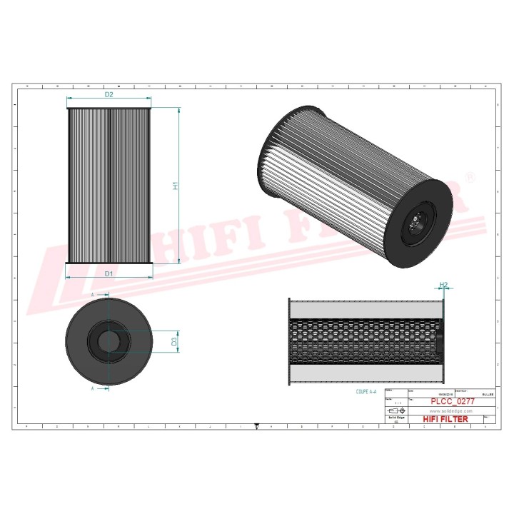 FUEL WATER SEPARATOR FILTER