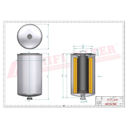 FUEL WATER SEPARATOR FILTER