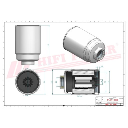 FUEL WATER SEPARATOR FILTER