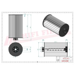 FUEL WATER SEPARATOR FILTER