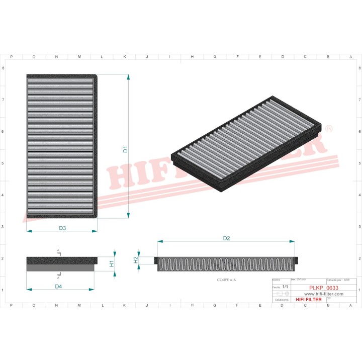 CABIN AIR FILTER