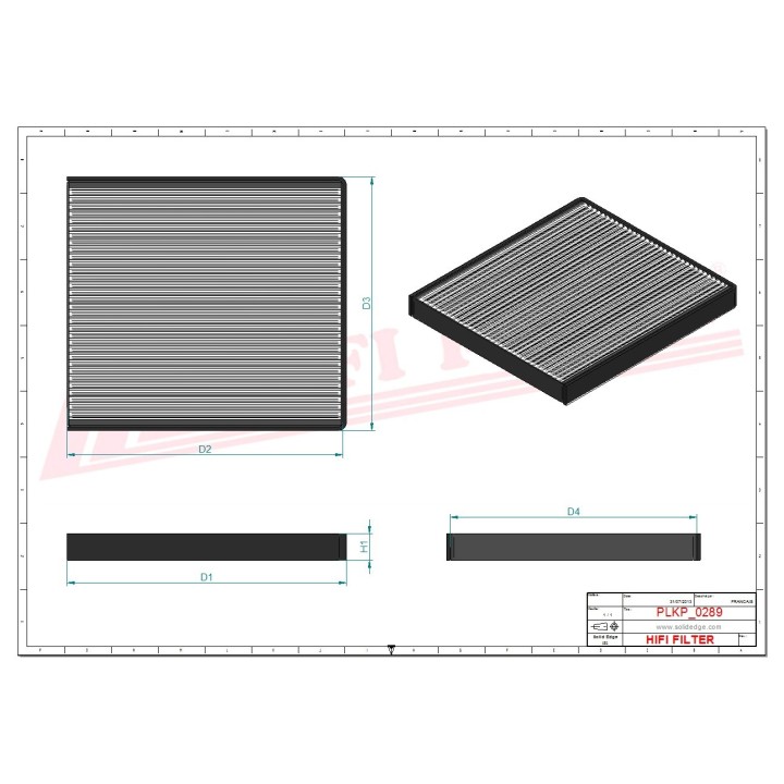 CABIN AIR FILTER