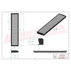 CABIN FILTER KIT