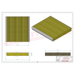ANTIBACTERIAL CABIN FILTER