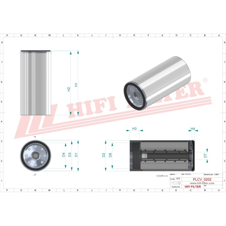 FUEL WATER SEPARATOR FILTER