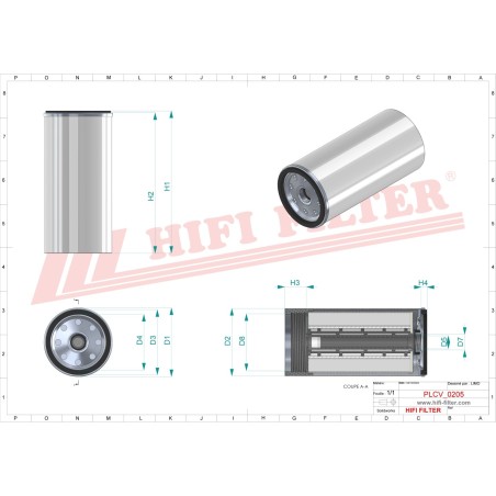 FUEL WATER SEPARATOR FILTER