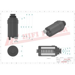 FUEL WATER SEPARATOR FILTER