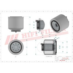 FUEL WATER SEPARATOR FILTER