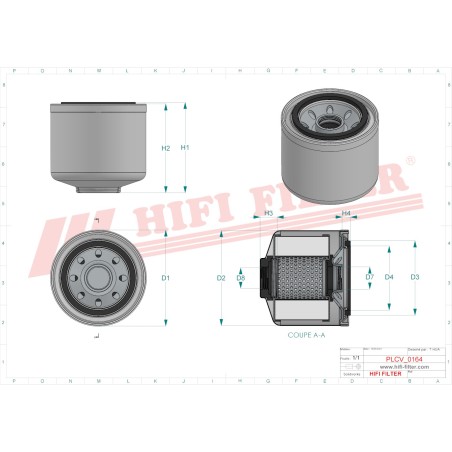 FUEL WATER SEPARATOR FILTER