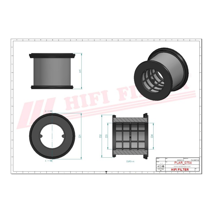 ENGINE BREATHER FILTER