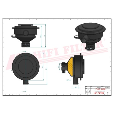 ENGINE BREATHER FILTER