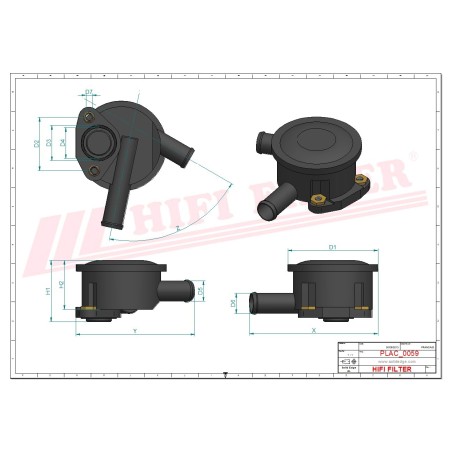 ENGINE BREATHER FILTER