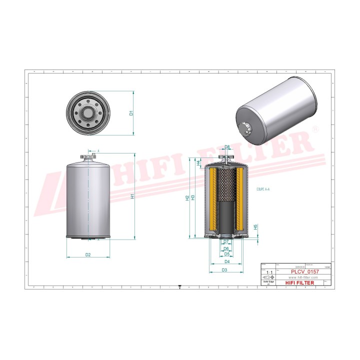 FUEL WATER SEPARATOR FILTER