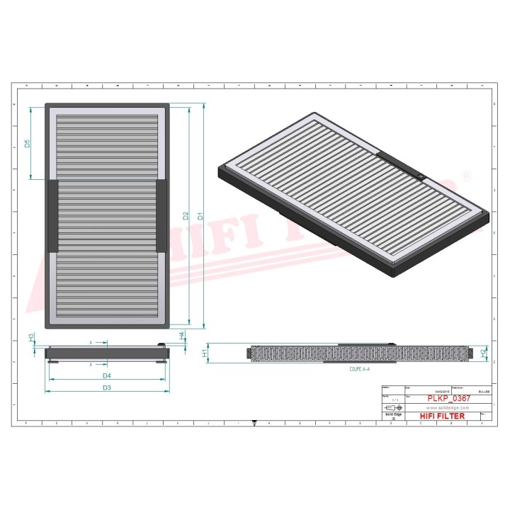 CABIN AIR FILTER