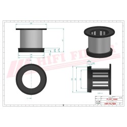 ENGINE BREATHER FILTER