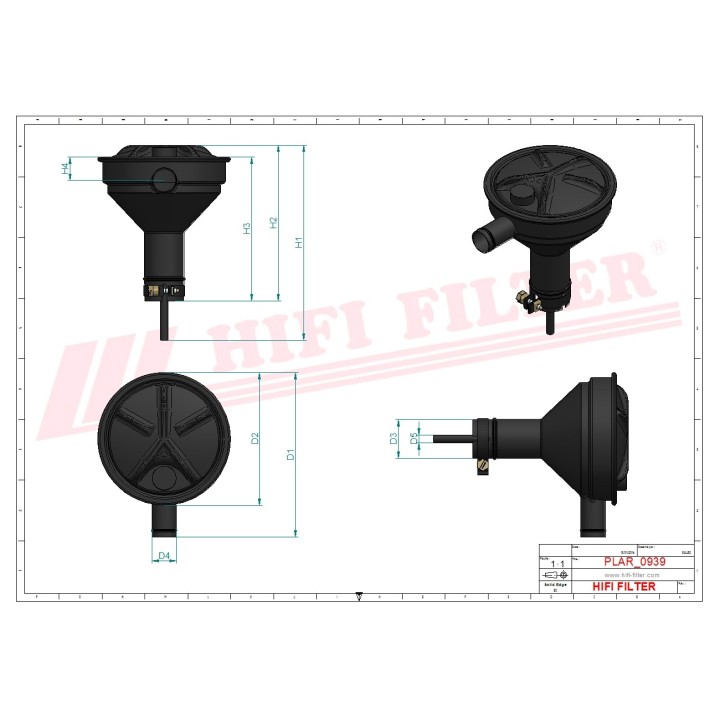 ENGINE BREATHER FILTER