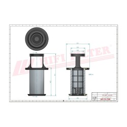 ENGINE BREATHER FILTER