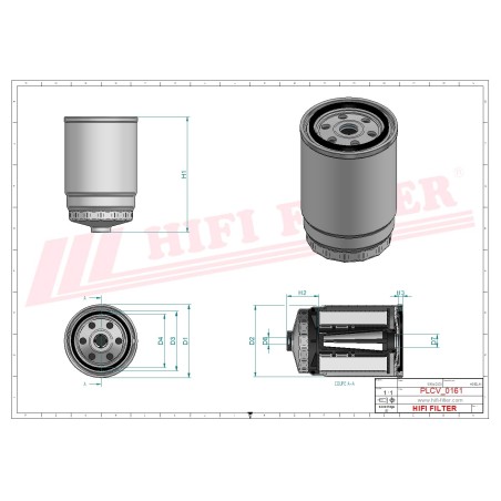 FUEL WATER SEPARATOR FILTER