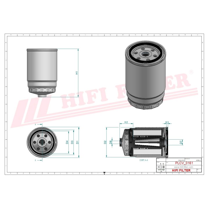 FUEL WATER SEPARATOR FILTER